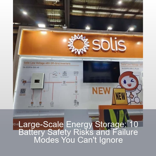 Large-Scale Energy Storage: 10 Battery Safety Risks and Failure Modes You Can't Ignore